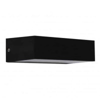 Светильник светодиодный садово-парковый 9W 4200K 450Lm 100-240V IP65 настенный черный ANDIZ 076-037-0009-020