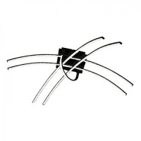 Люстра светодиодная 60W 4000K 2800Lm 180-240V 730х730мм черная Horoz Electric (019-055-0060-020)