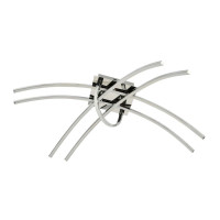 Люстра светодиодная 60W 4000K 2800Lm 180-240V 730х730мм хром Horoz Electric (c) 019-055-0060-010