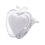 Ночник LED 0,3W 20Lm 220-240V 60x60мм. яблоко синий Horoz Electric (085-001-0003-014)