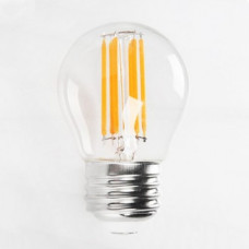 Лампа филамент LED 4W шарик Е27 4200K 450Lm 220-240V Horoz Electric (001-063-0004-030)