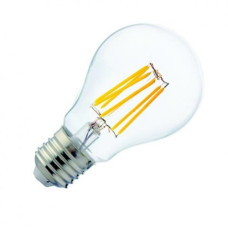Лампа филамент LED 6W А60 Е27 4200K 650Lm 220-240V Horoz Electric (001-015-0006-030)