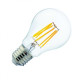 Лампа филамент LED 6W А60 Е27 4200K 650Lm 220-240V Horoz Electric (001-015-0006-030)