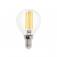 Лампа филамент LED 6W шарик Е14 4200К 700Lm 220-240V Horoz Electric (001-089-0006-020)