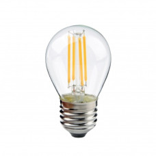 Лампа филамент LED 6W шарик Е27 2700К 700Lm 220-240V Horoz Electric (001-089-0006-040)