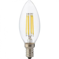 Лампа филамент LED 6W свеча Е14 4200K 700Lm 220-240V Horoz Electric (001-013-0006-030)
