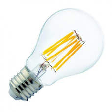 Лампа филамент LED 8W А60 Е27 2700К 850Lm 220-240V Horoz Electric (001-015-0008-010)