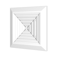 Вентиляционная решетка KKS 135 на потолок Dospel