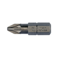 Насадка отверточная YATO; шлиц крестовидный PZ2 х 25 мм. шпиндель 6-гран-1/4", покрытая титаном, 2 шт. YT-77934