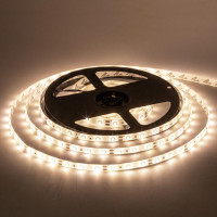 Светодиодная лента теплая белая 4.8W/m MTK-300WW-F-3528-12 12V smd2835 60LED/м IP65 ( 1012034 ) 5м