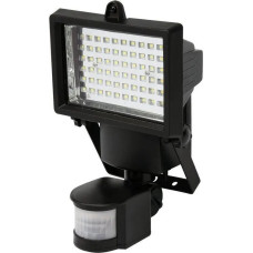 Прожектор диодный с датчиком движения YATO: солнечная батарея, Li-Ion 3,7 В; P=4 Вт, Ф=380 lm [12] YT-81860