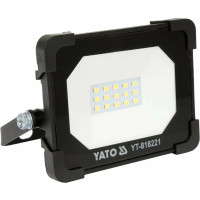 Прожектор з SMD-діодним випромінювачем YATO: 10 Вт, 230 В, 950 Лм, 15 діодів, 115x 98x 32 мм [20] YT-818221