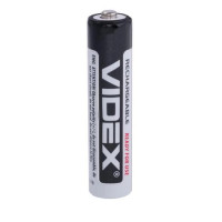 Аккумуляторные батарейки VIDEX HR03 600mAh 1,2V ( цена за 1 батарейку) HR03/600/2DB