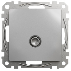 Розетка телевизионная конечная SCHNEIDER Sedna Design алюминий