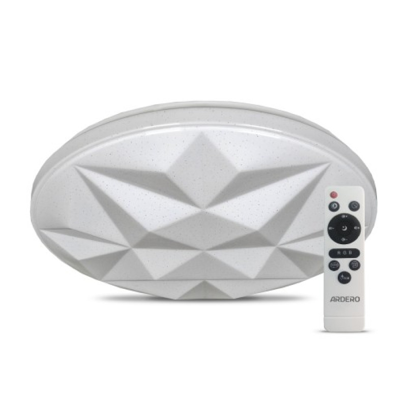 Светодиодный Smart светильник ARDERO AL5000-2ARD RGB 72W AMBER круг (80050)