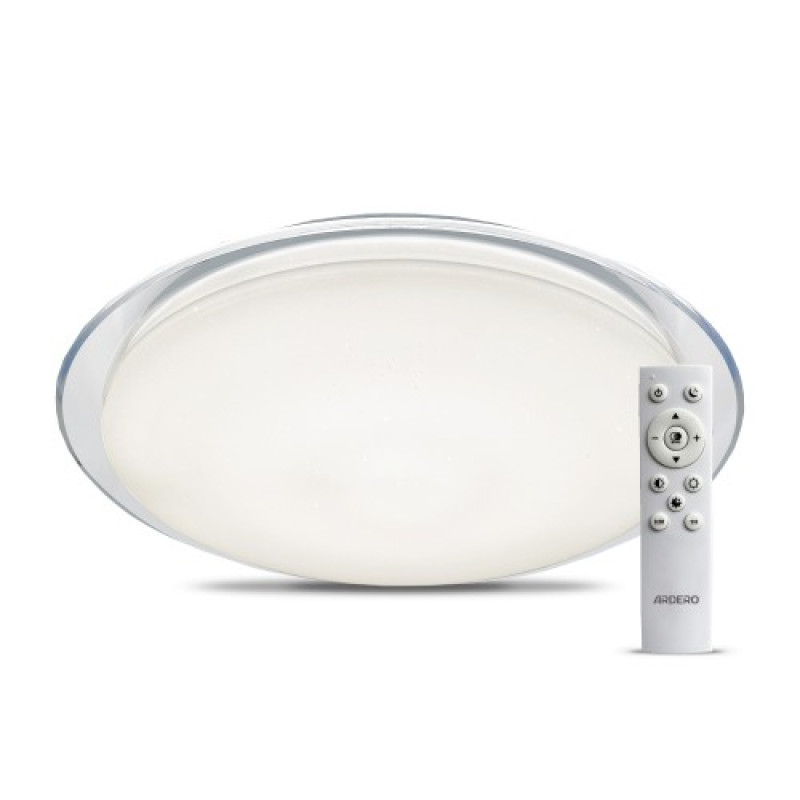 Світлодіодний Smart світильник Ardero AL5000ARD 2700K-6500K 72W STARLIGHT круг (80043)