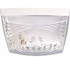 Светильник Квадрат Классика Е27 230V IP20 пластиковый белый (400-000-102) Horoz Electric