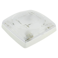 Светильник Квадрат Модерн Е27 230V IP20 пластиковый белый (400-001-102) Horoz Electric
