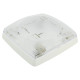 Светильник Квадрат Модерн Е27 230V IP20 пластиковый белый (400-001-102) Horoz Electric