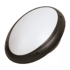 Светильник Овал Акуа Опал Е27 230V IP65 пластиковый черный (400-011-106) Horoz Electric