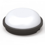 Светильник светодиодный 15W 6400K 1500Lm 230V IP65 d-163мм. круглый черный ARTOS-15 (400-012-127)