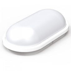 Светильник светодиодный 20W 4200K 2000Lm 230V IP65 146,5х270,5мм. овальный белый AYDOS-20 400-001-126