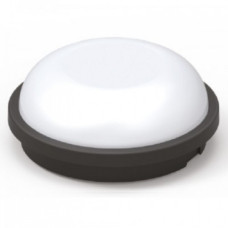 Светильник светодиодный 20W 4200K 2000Lm 230V IP65 d-222мм. круглый черный ARTOS-20 (400-011-128)