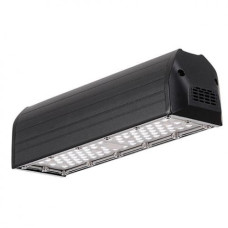 Светильник подвесной влагозащищенный LED 50W 6400K 4650Lm 100-265V IP65 80x290мм. черный ZEUGMA-50 063-005-0050-010