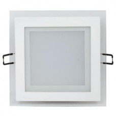 Светильник встроенный светодиодный 12W 4200K 744Lm 165-260V 160мм белый квадратный MARIA-12 016-015-0012-030