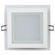 Світильник вбудований світлодіодний 12W 6400K 744Lm 165-260V 160мм білий квадратний MARIA-12 016-015-0012-010