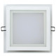 Светильник встроенный светодиодный 15W 4200K 1150Lm 165-260V 198мм белый квадратный MARIA-15 016-015-0015-030