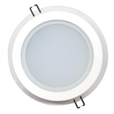 Светильник встроенный светодиодный 15W 6400K 1150Lm 165-260V d-200мм белый круглый CLARA-15  016-016-0015-010