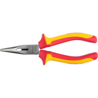 Щипцы электромонтажные удлиненные полукруглые YATO : L= 160 мм с изоляцией 1000V (YT-21154)