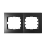 Рамка 2-я горизонтальная антрацит 705-4200-147 LESYA