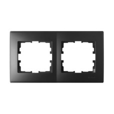 Рамка 2-я горизонтальная антрацит 705-4200-147 LESYA
