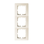 Рамка 3-я вертикальная крем 705-0300-153 LESYA