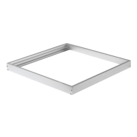 Рамка для накладного монтажа панелей 600*600мм 44-LPF-1