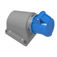 Розетка накладная 220V 3х16A полиамид IP44 Bemis BC1-1403-2535 2P+PE