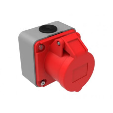 Розетка накладная 380V 5х16A полиамид IP44 Bemis BC1-1505-2510 3P+E+N