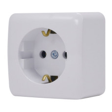 Розетка 1-я с/с белый 751-0200-122B VIOLA