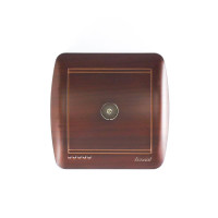 Розетка ТВ конечная Античный кедр 711-0400-130 DEMET