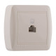 Розетка  комп'ютерна крем 711-0300-139 DEMET 