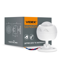 Датчик движения и освещенности VIDEX VL-SPS27W 220V 1200W инфракрасный (VL-SPS27W)