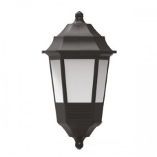 Светильник садово-парковый Е27 230V IP44 335,5мм. пластиковый настенный черный (400-010-120) Horoz