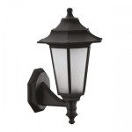 Світильник садово-парковий Е27 230V IP44 361мм. пластиковий настінний чорний BEGONYA-2 (400-010-117)