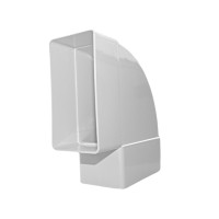 Колено угловое D/KPO горизонтальное 110x55 Dospel