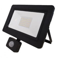 Прожектор светодиодный с датчиком движения 50W 6400K 4000Lm 175-250V IP65 ASLAN/S-50 068-011-0050-010