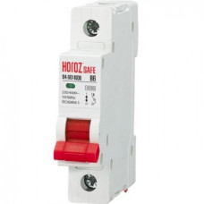 Автоматический выключатель Horoz Electric 114-001-1010-010 Safe, 1P, 10A, B, 4.5kA, на DIN-рейке
