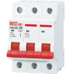 Автоматический выключатель Horoz Electric 114-002-3040-010 Safe, 3P, 40A, C, 4.5kA, на DIN-рейке