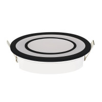 LED светильник вмонтированный Horoz CARTER-12 12W 4200K черный 016-072-0012-020